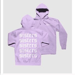 Limited edition good as new Sisters apparel hoodie